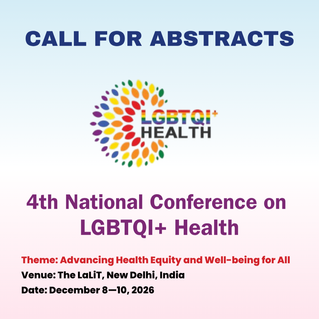 Call for Abstracts - 4th National Conference on LGBTQI+ Health Conference